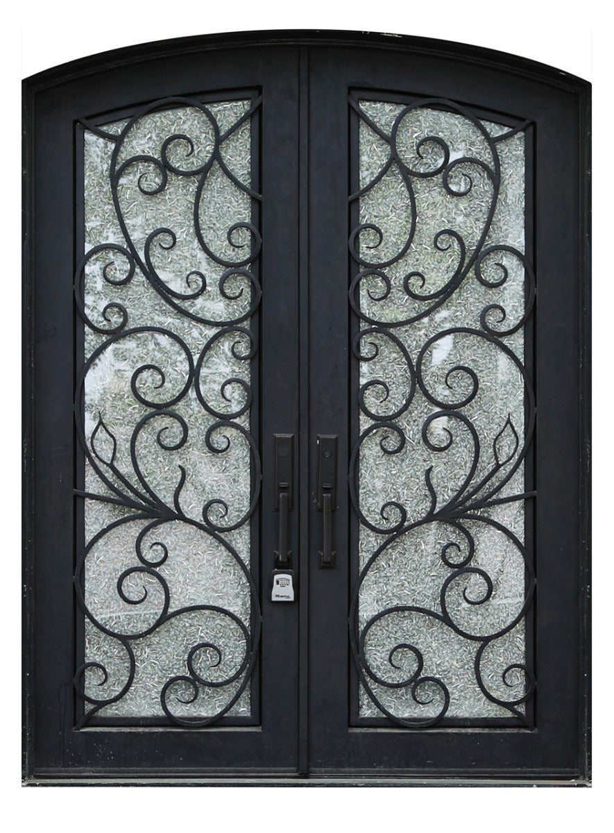 Royal 001 Wrought Iron Custom Exterior Door by Nova