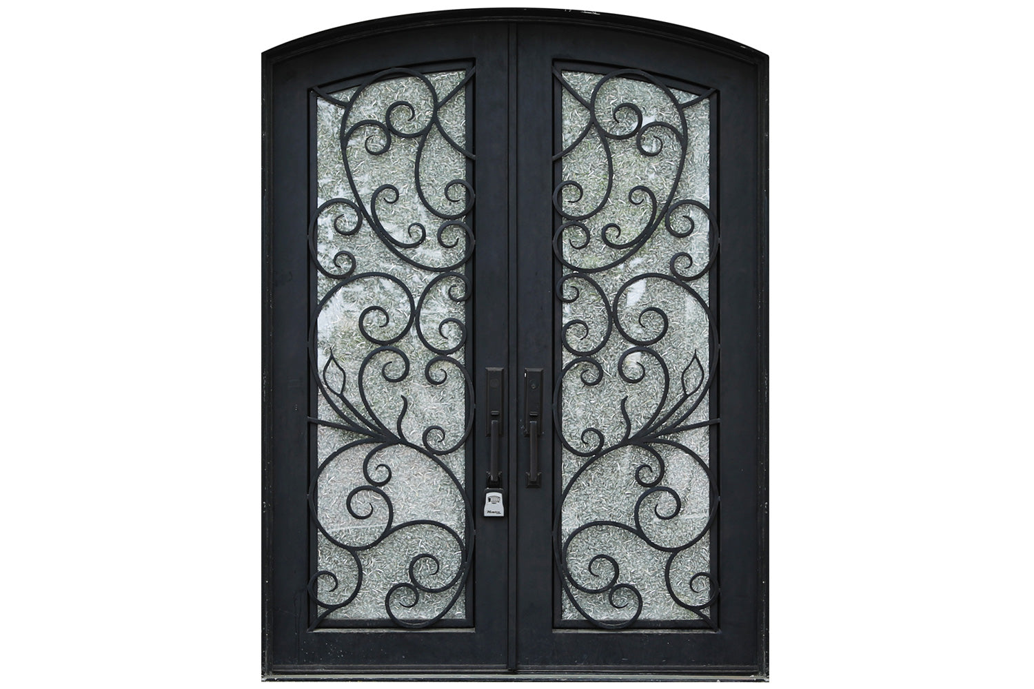 Nova Wrought Iron Custom Exterior Door Style 001