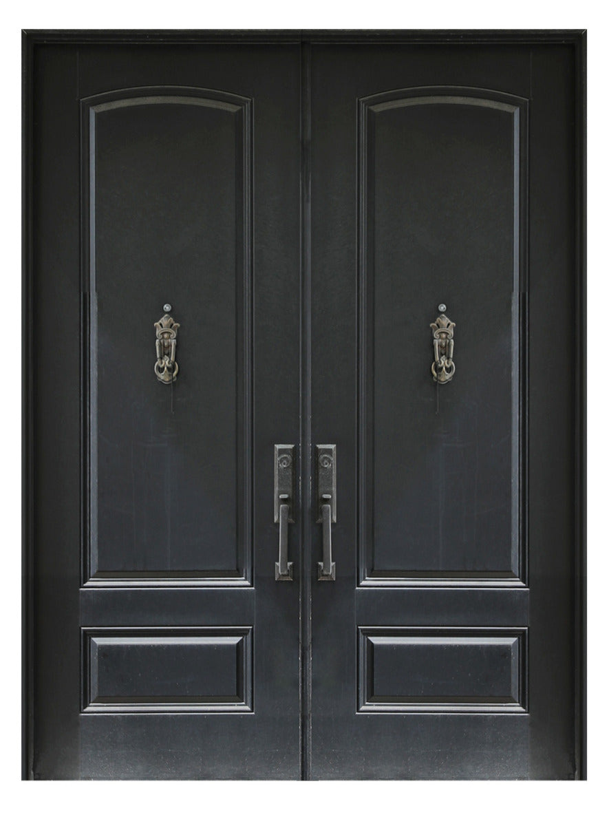 Royal 004 Wrought Iron Custom Exterior Door by Nova