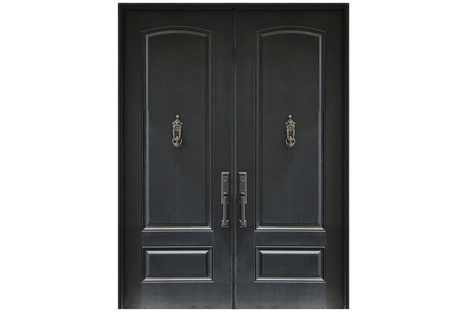 Nova Wrought Iron Custom Exterior Door Style 004