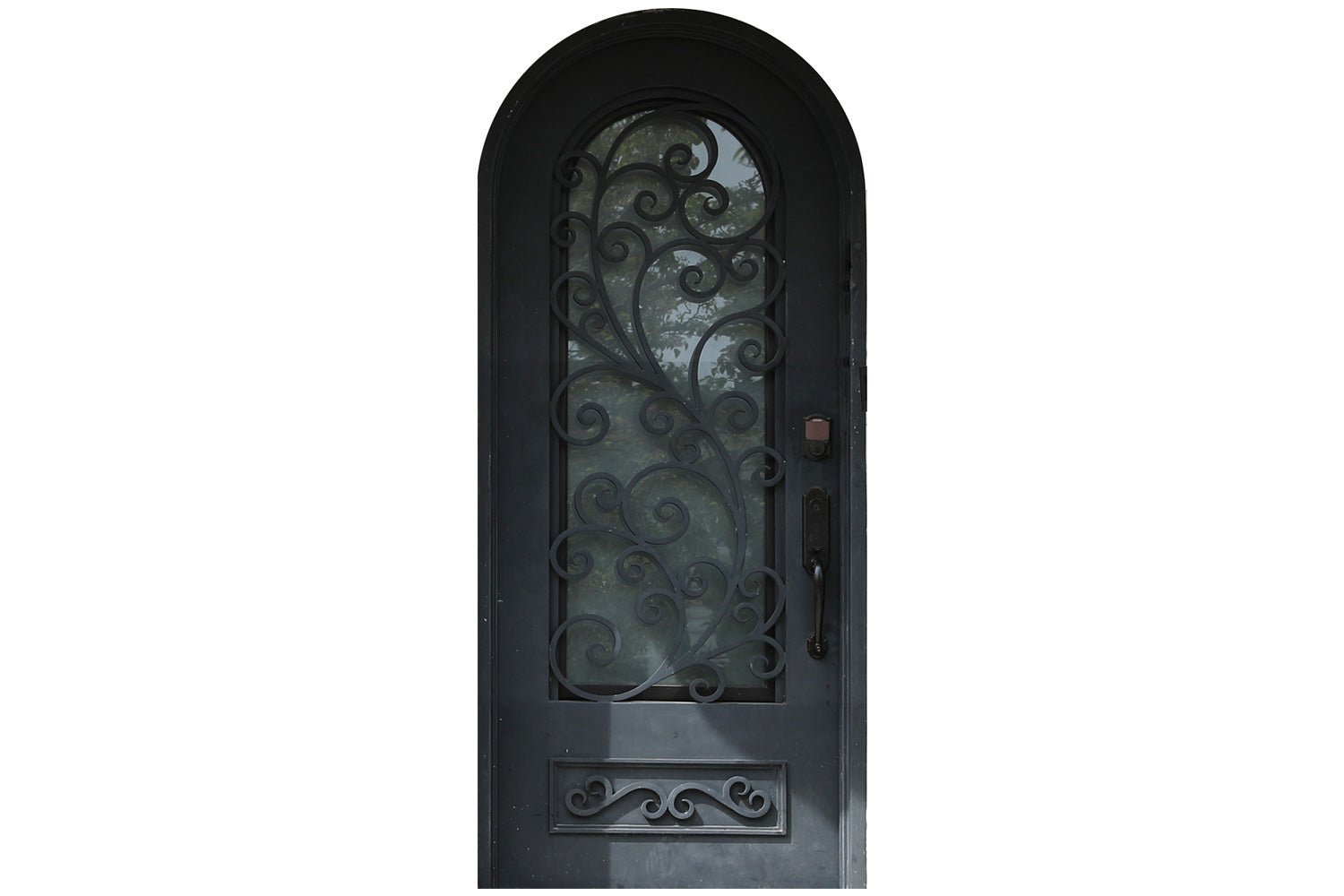 Nova Wrought Iron Custom Exterior Door Style 007