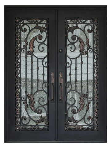 Royal 008 Wrought Iron Custom Exterior Door by Nova