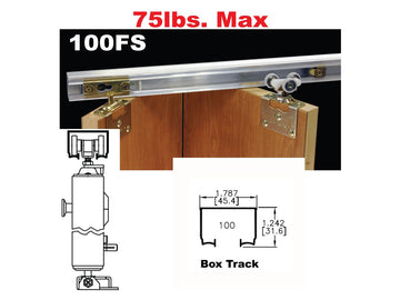 Johnson 100FS Side Mounted Bi-Fold Door Hardware