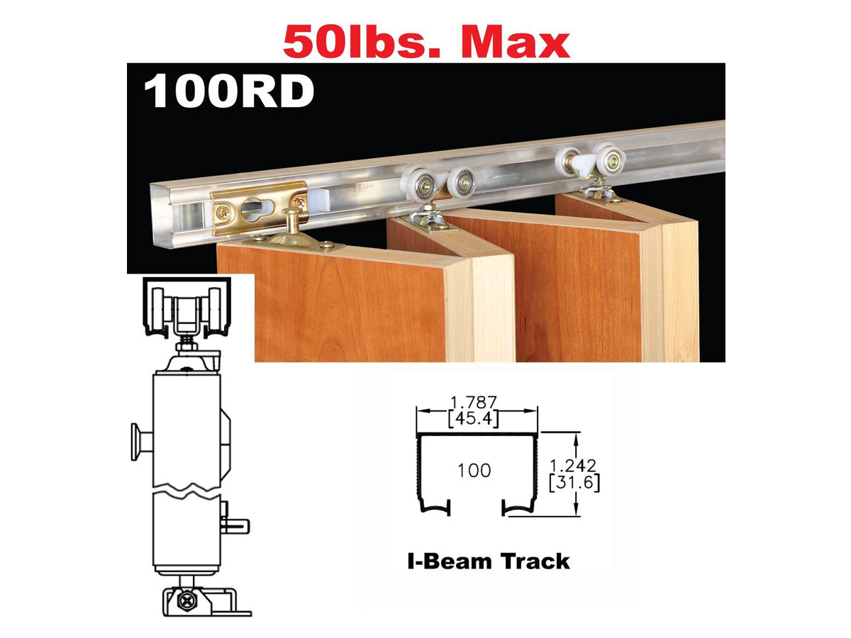 Johnson 100RD Multi-Fold Door Hardware