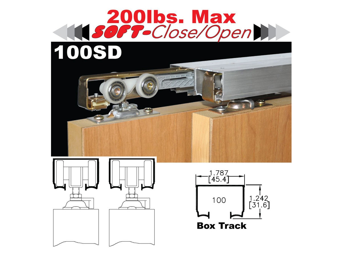 Johnson 100SD Sliding Bypass Door Hardware