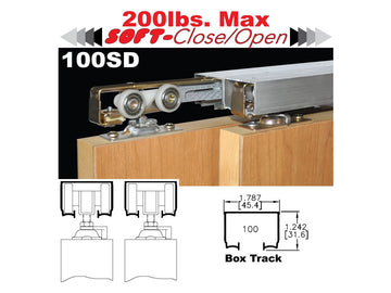 Johnson 100SD Sliding Bypass Door Hardware