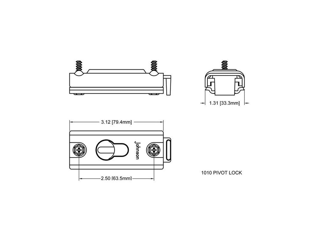 1010 Top Pivot Lock