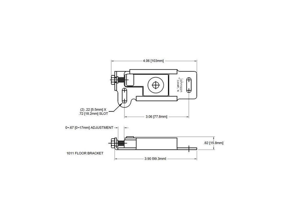 1011 Bottom Pivot Bracket