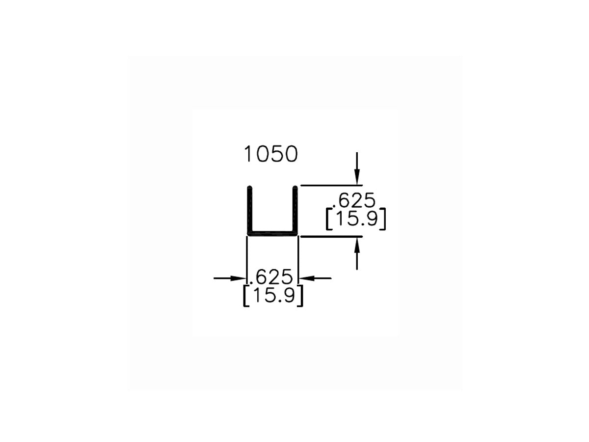 1050 Bottom Guide Track