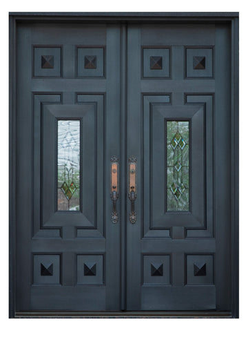 Royal 011 Wrought Iron Custom Exterior Door by Nova