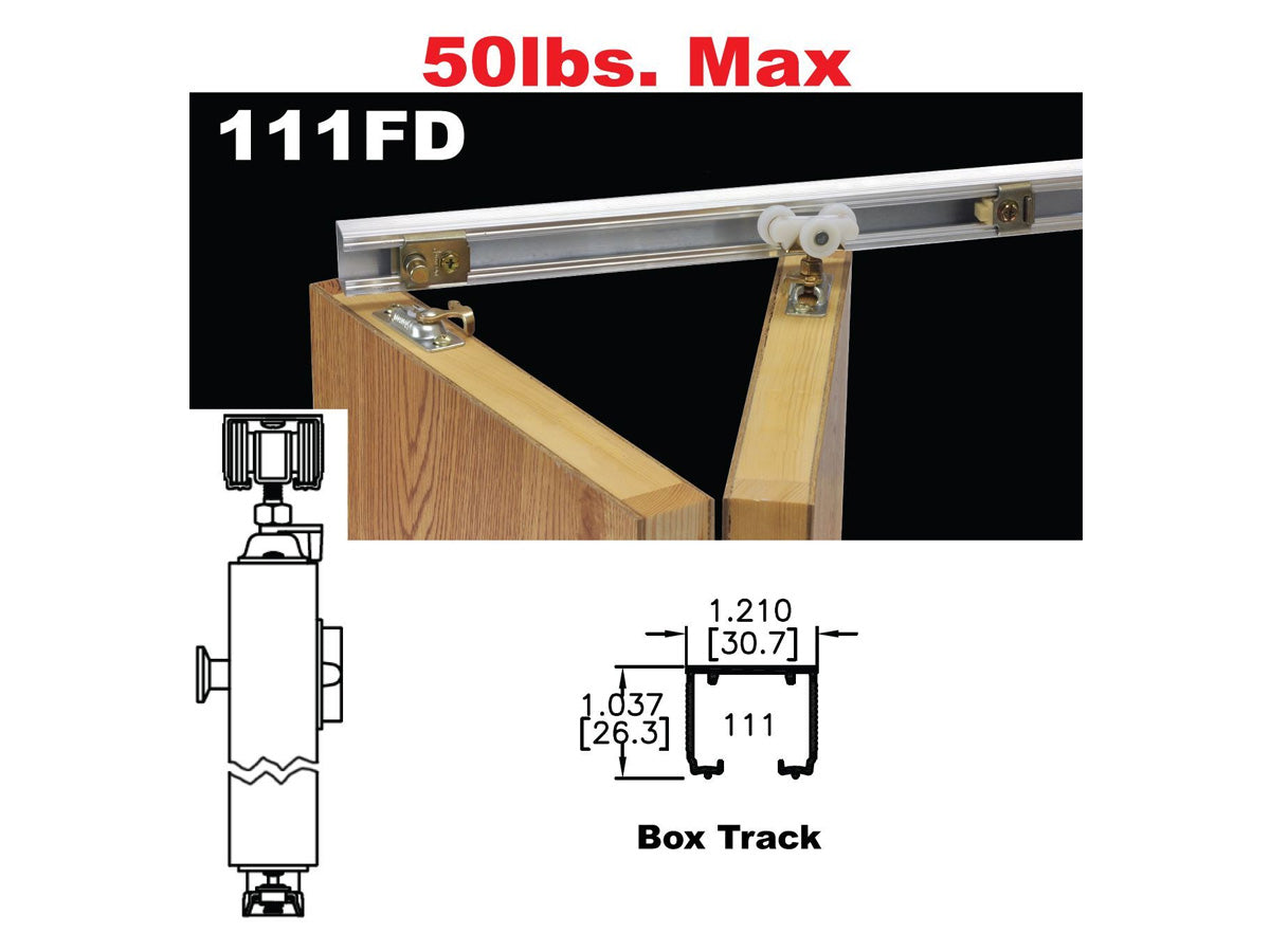 Johnson 111FD Bi-Fold Door Hardware