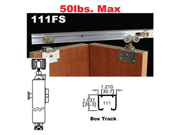 Johnson 111FS Side Mounted Bi-Fold Door Hardware