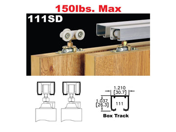 Johnson 111SD Sliding Bypass Door Hardware