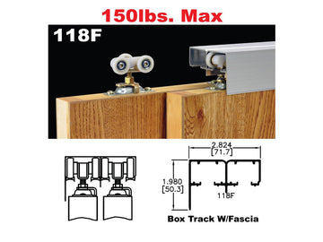 Johnson 118F Sliding Bypass Door Hardware