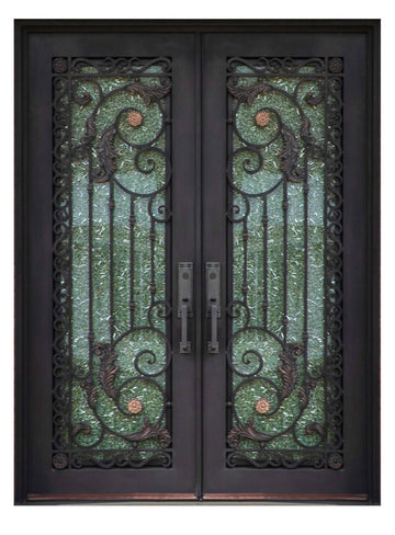Royal 013 Wrought Iron Custom Exterior Door by Nova