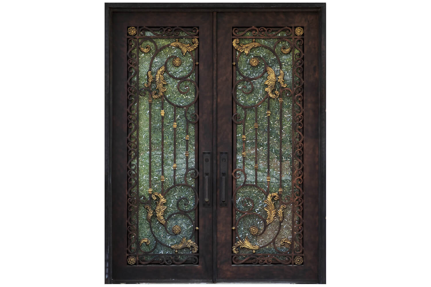 Nova Wrought Iron Custom Exterior Door Style 013