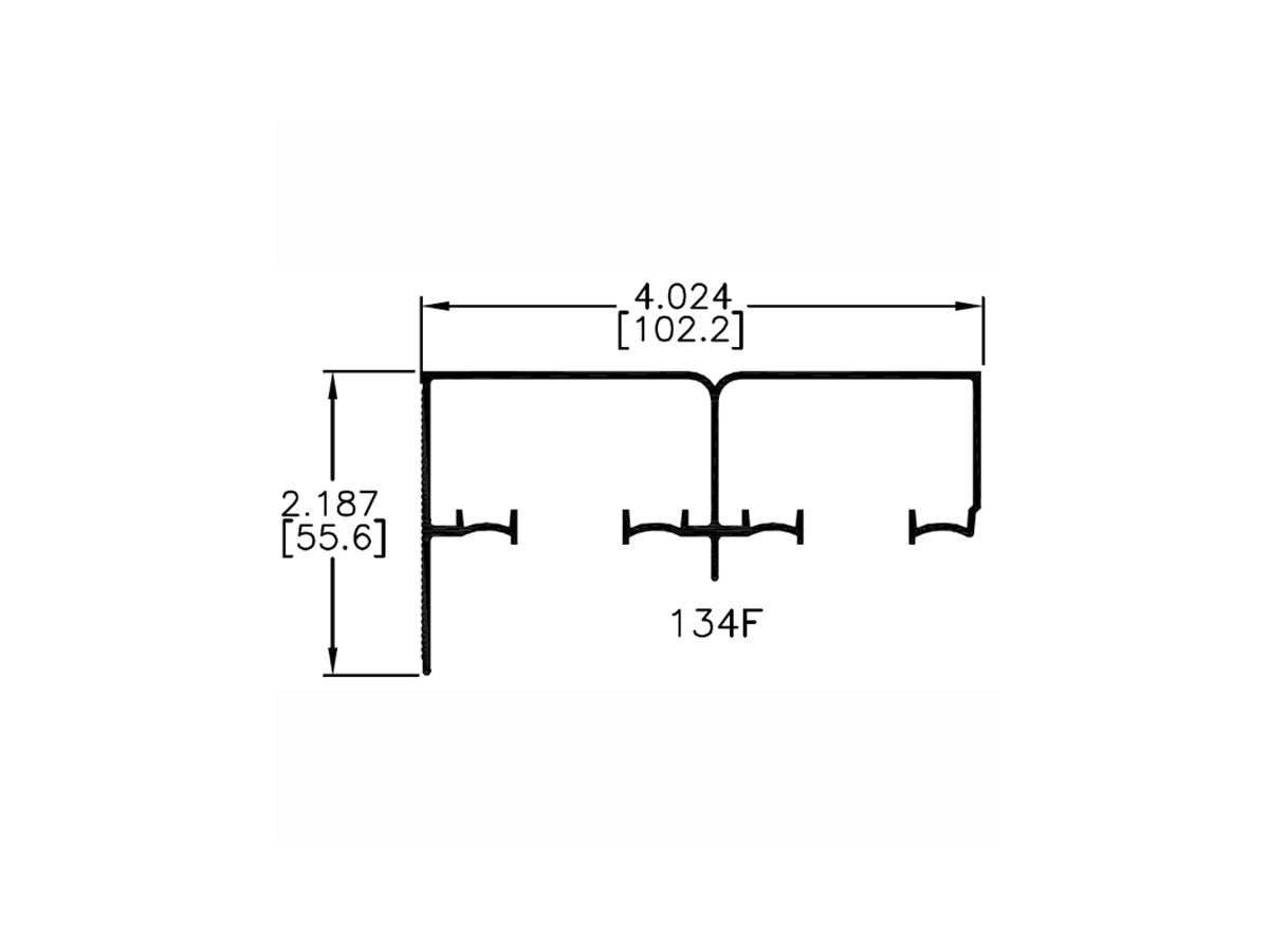 134F Series Bypass / Fascia Track