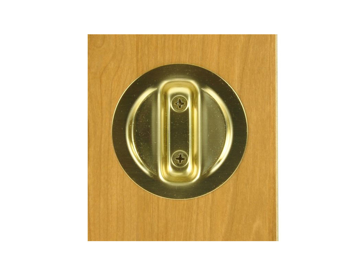 134US3 1-3/4" Dummy Pocket Door Pull Set