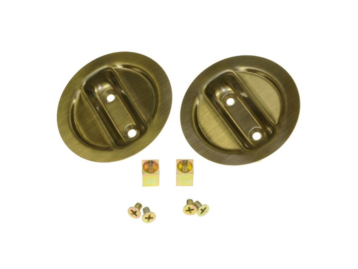 Johnson 134US5 1-3/4" Dummy Pocket Door Pull Set
