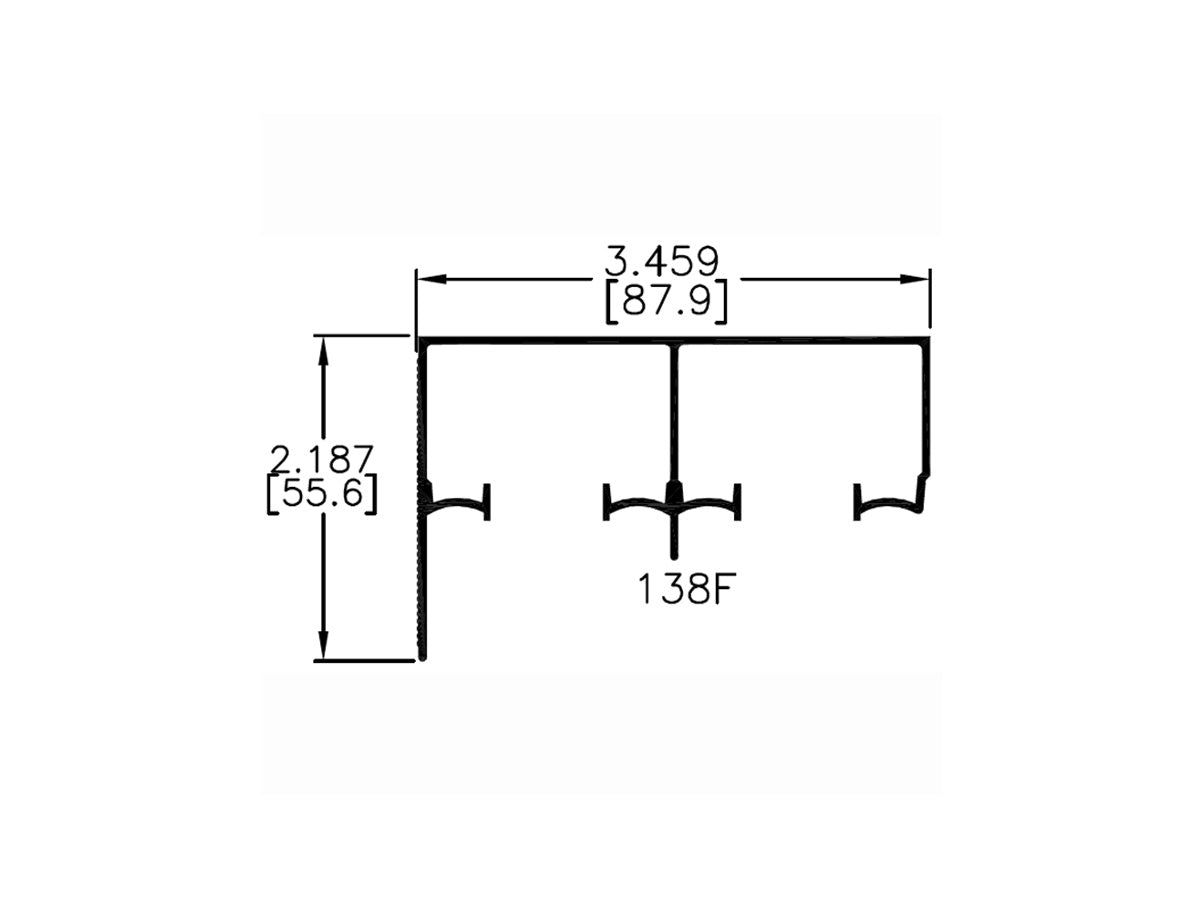 138F Series Bypass / Fascia Track