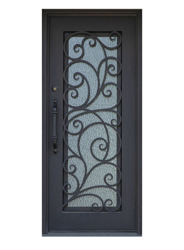 Royal 015 Wrought Iron Custom Exterior Door by Nova