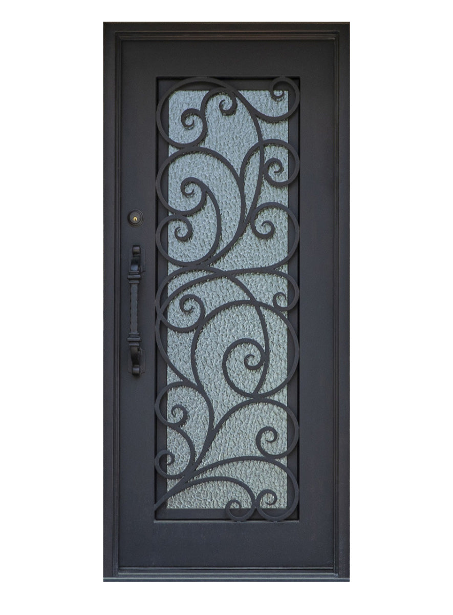 Royal 015 Wrought Iron Custom Exterior Door by Nova