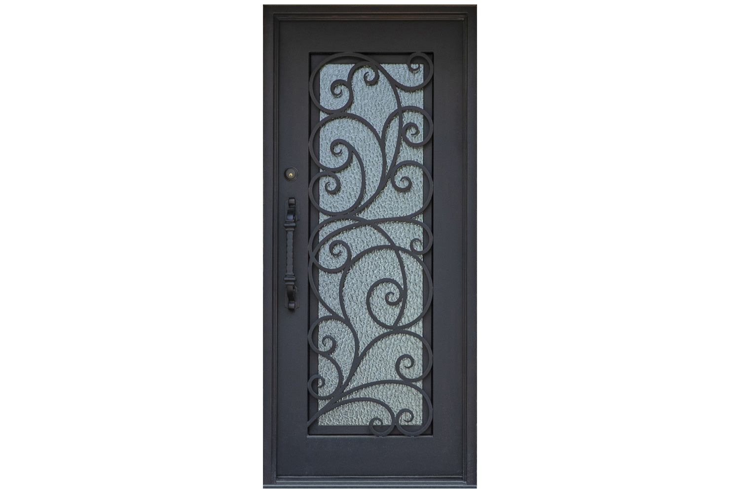 Nova Wrought Iron Custom Exterior Door Style 015