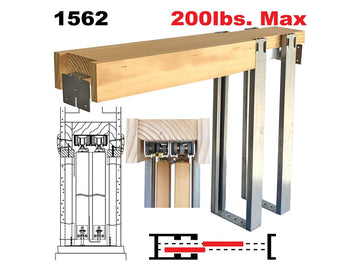 Johnson 1562 Series Bypass Pocket Door Frame Kits for 2 x 6 Walls