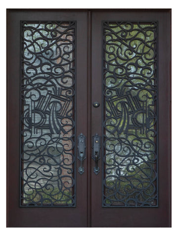 Royal 017 Wrought Iron Custom Exterior Door by Nova