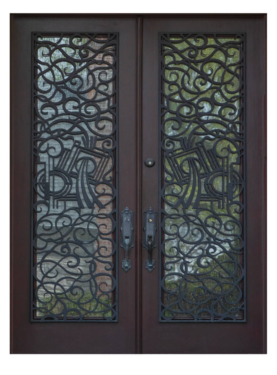 Royal 017 Wrought Iron Custom Exterior Door by Nova