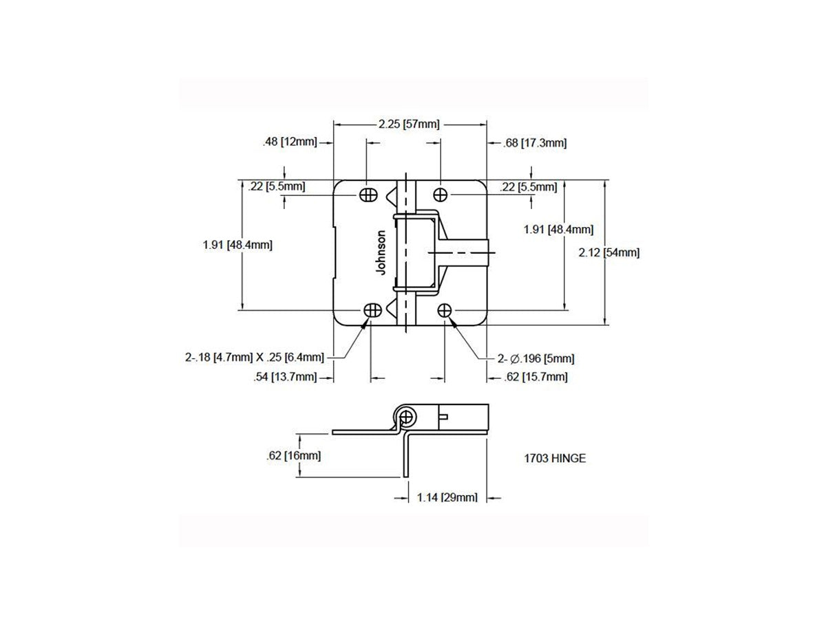 1703 Panel Hinge