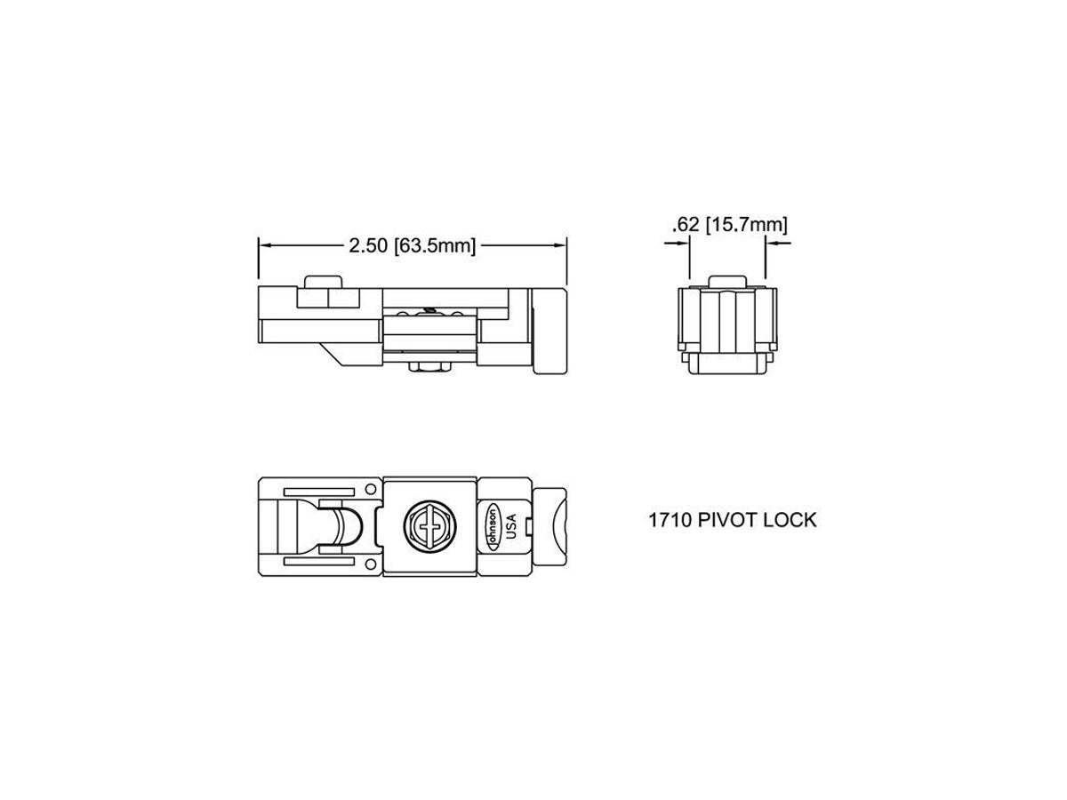 1710 Top Pivot Lock