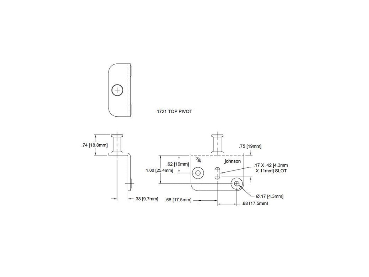  3/4” [19mm] Panel