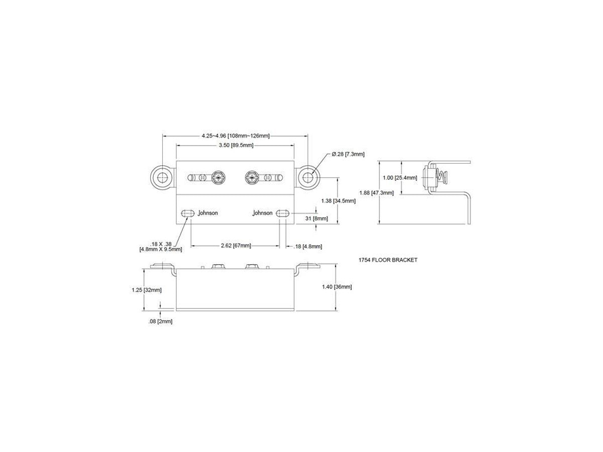 1754 Bottom Pivot Bracket