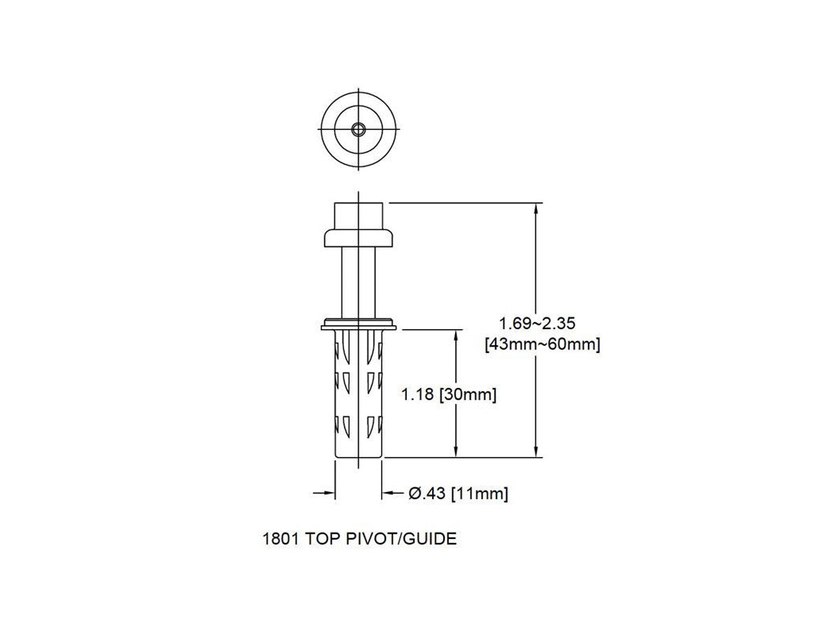 1801 Top Pivot/Guide