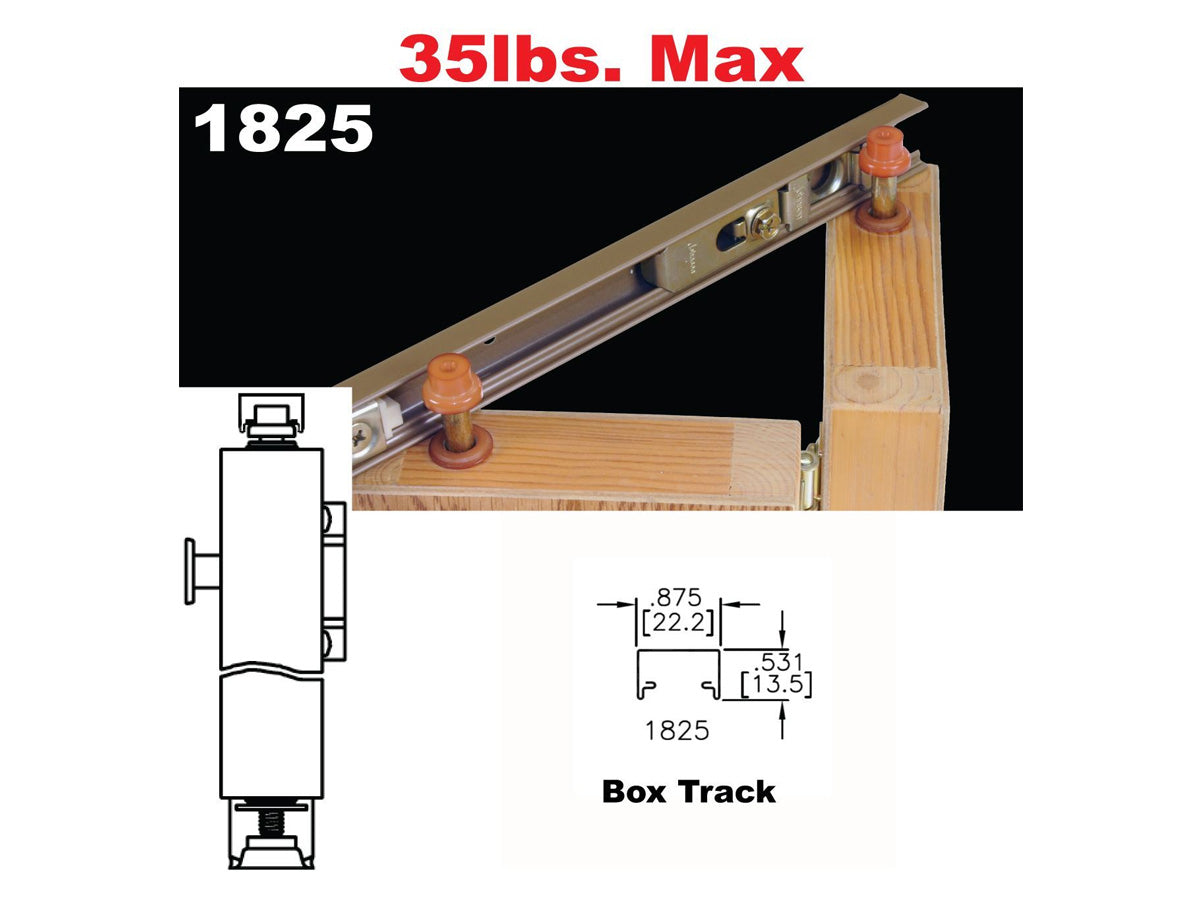 Johnson 1825 "Tap-In" Bi-Fold Door Hardware