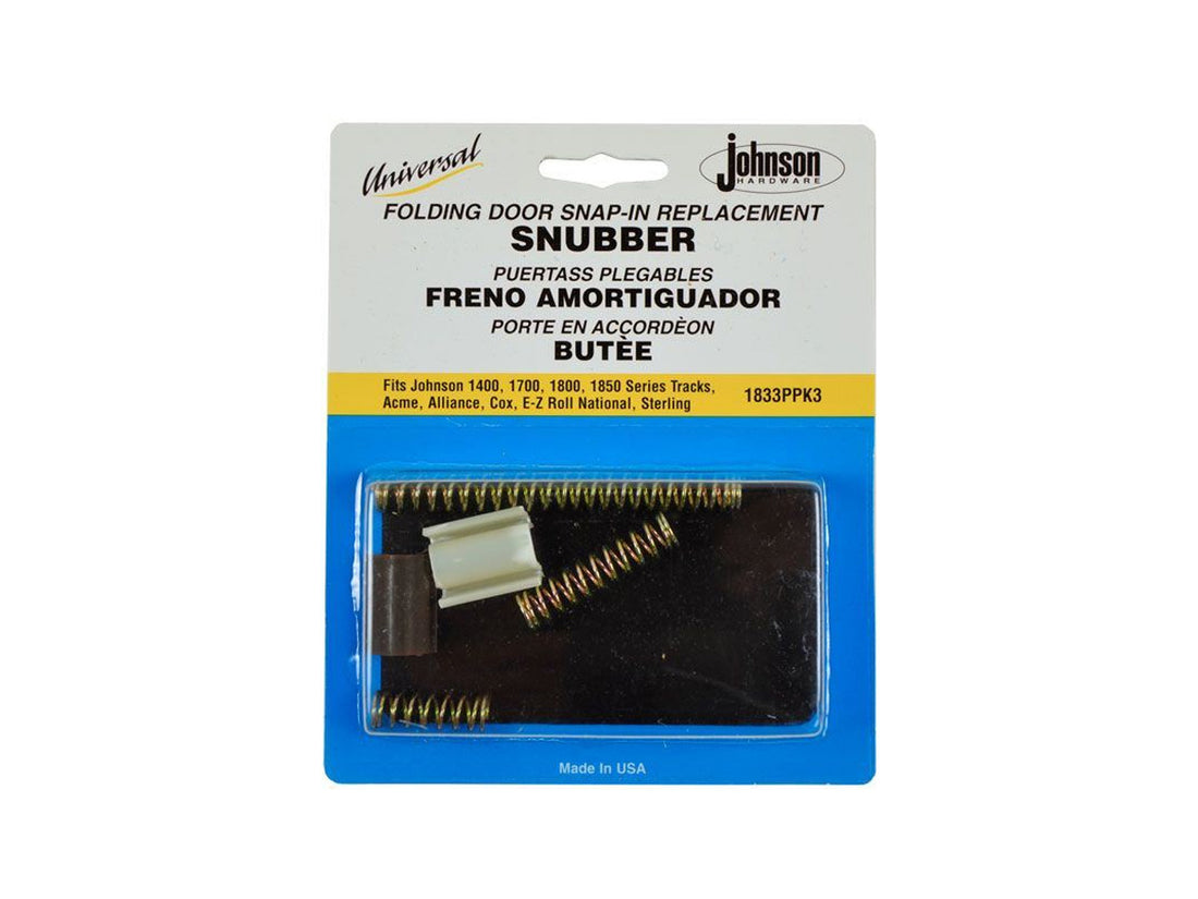 1833PPK3 Universal Bi-Fold Door Snubber Kit