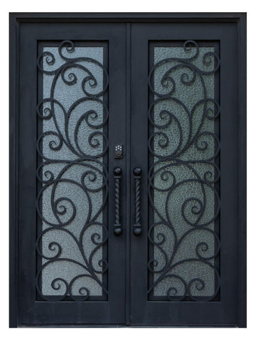 Royal 019 Wrought Iron Custom Exterior Door by Nova