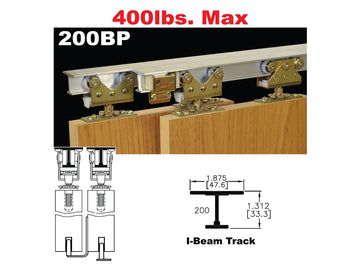Johnson 200BP Bypass Pocket Door Hardware