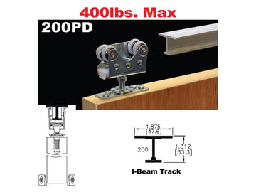 Johnson 200PD Pocket Door Hardware