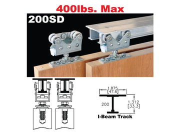 Johnson 200SD Sliding Bypass Door Hardware