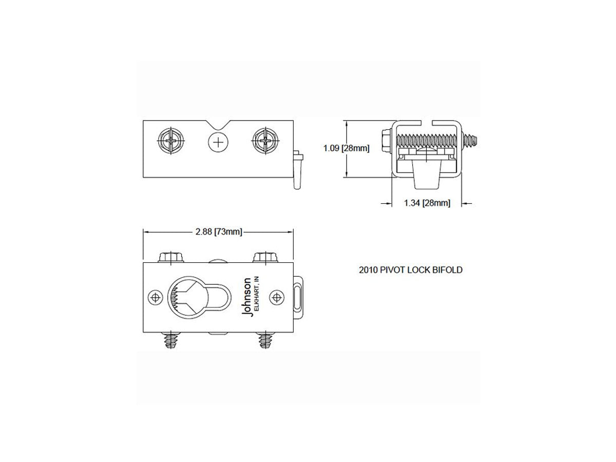 200 Series Top Pivot Lock