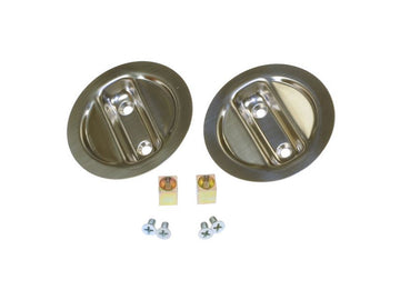 Johnson 21-15PK2 1-3/8" Dummy Pocket Door Pull Set
