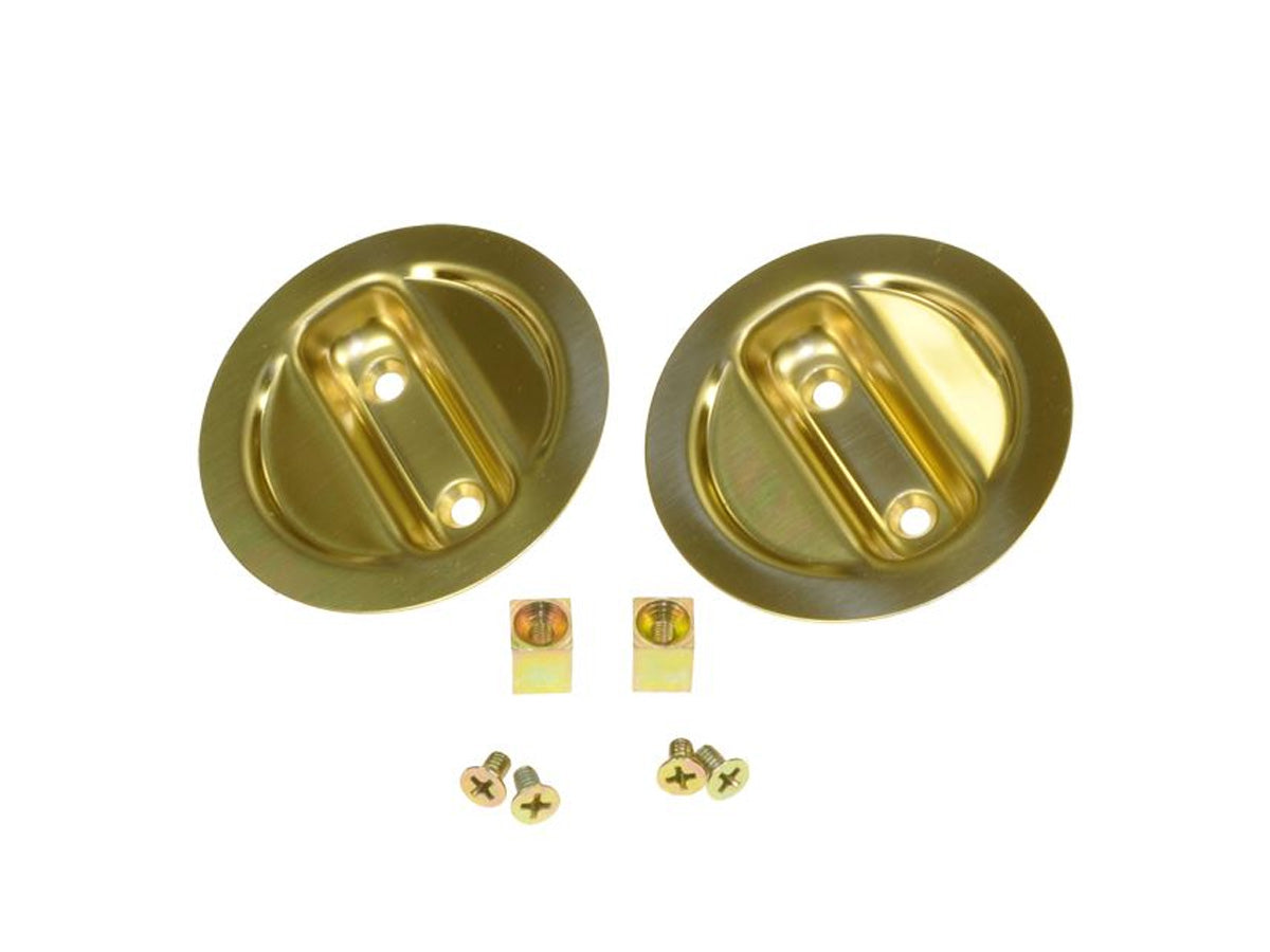 Johnson 21-3PPK2 1-3/8" Dummy Pocket Door Pull Set