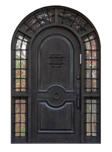 Royal 021 Wrought Iron Custom Exterior Door by Nova