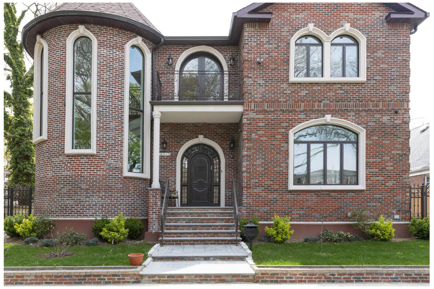 Nova Wrought Iron Custom Exterior Door Style 021