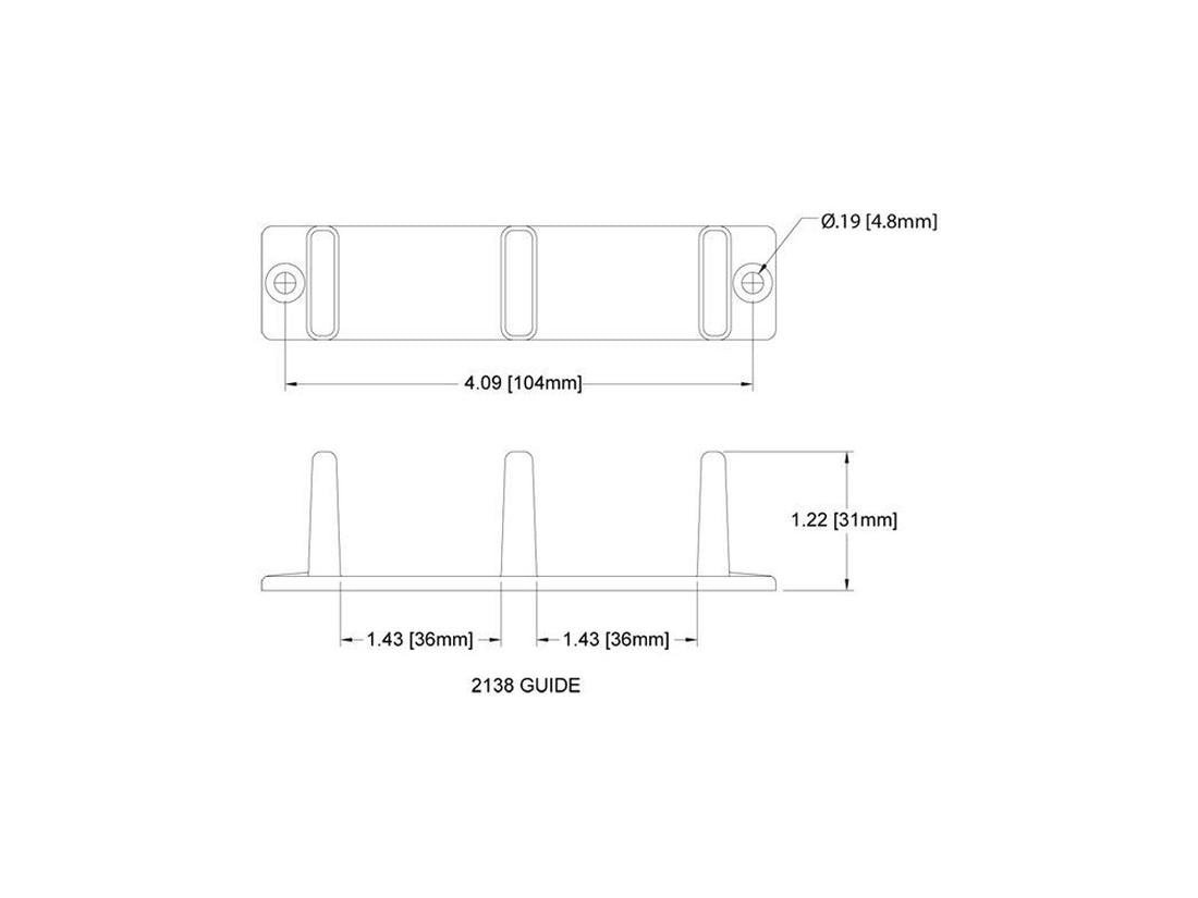 2138 Bypass Door Guide