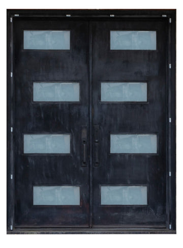 Royal 022 Wrought Iron Custom Exterior Door by Nova