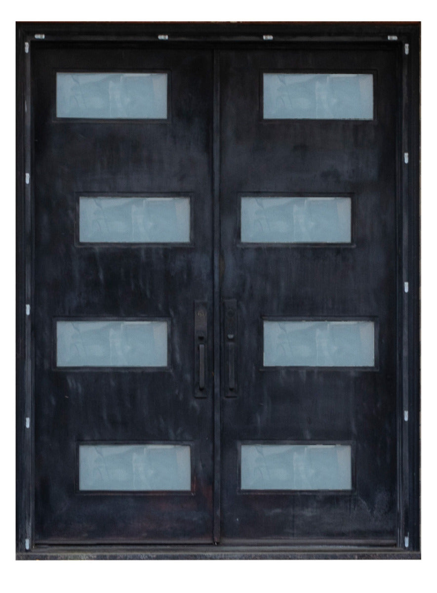 Royal 022 Wrought Iron Custom Exterior Door by Nova