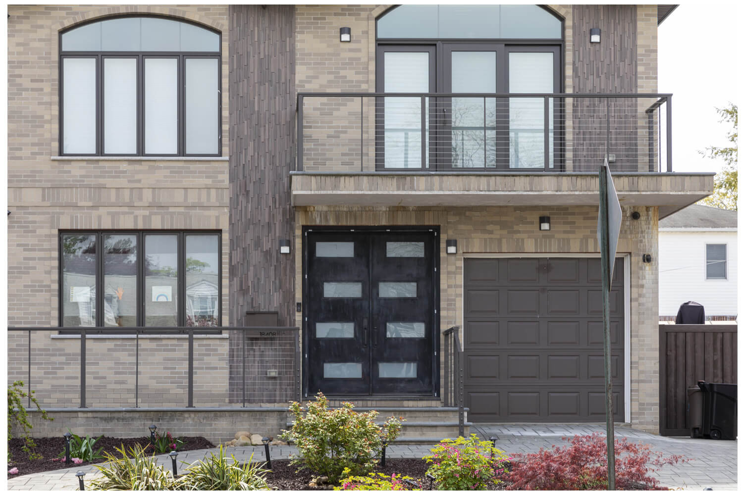 Nova Wrought Iron Custom Exterior Door Style 022